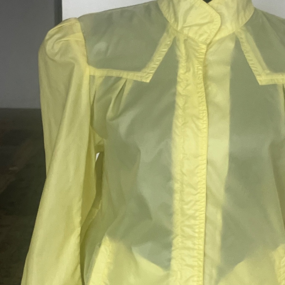 Vintage yellow nylon jacket - Picture 7 of 16